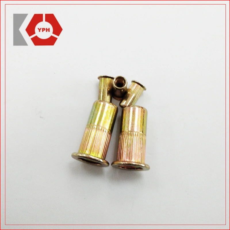 Production and Sales M8 Knurled Closed Pop Nut Rivet Nut