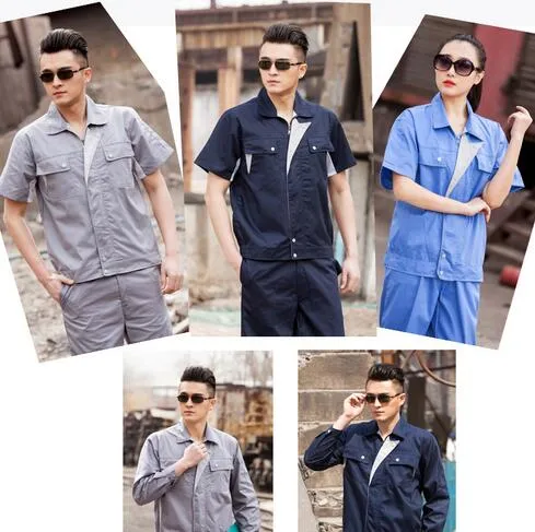 OEM Cotton/Polyester Safety Multi Pocket Workwear Suit