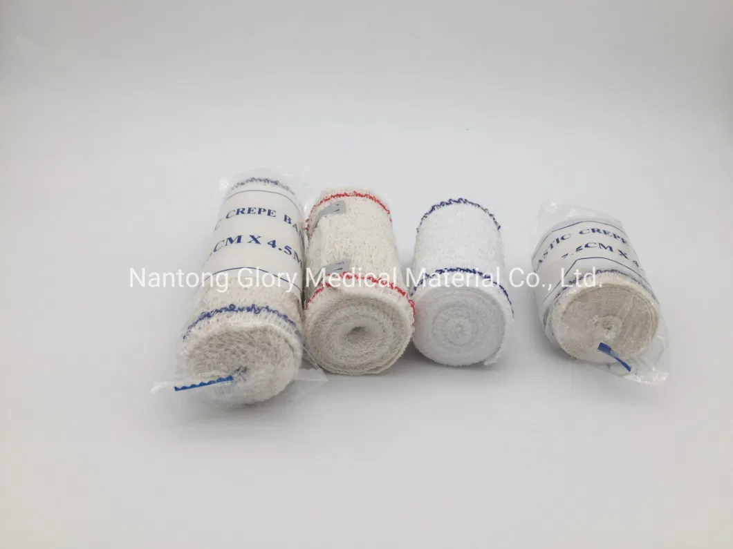 Medical Supply Wound Surgical High Quality Elastic Cotton Crepe Bandage