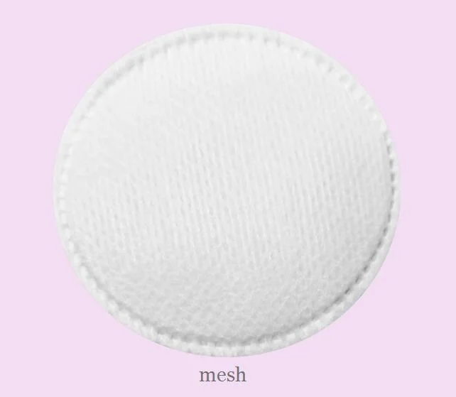 Stitching Edge White Round Puff Absorbent Cotton Pad Cosmetic