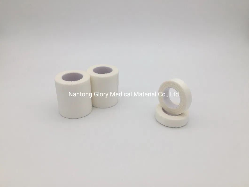 Micropore Adhesive Non-Woven Surgical Paper Tape with Plastic Spool Cover