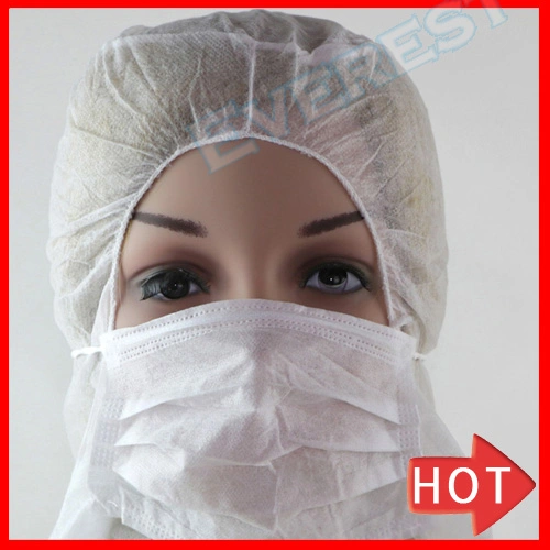 Single Use Nonwoven Snood Cap Polypropylene Astronaut Cap