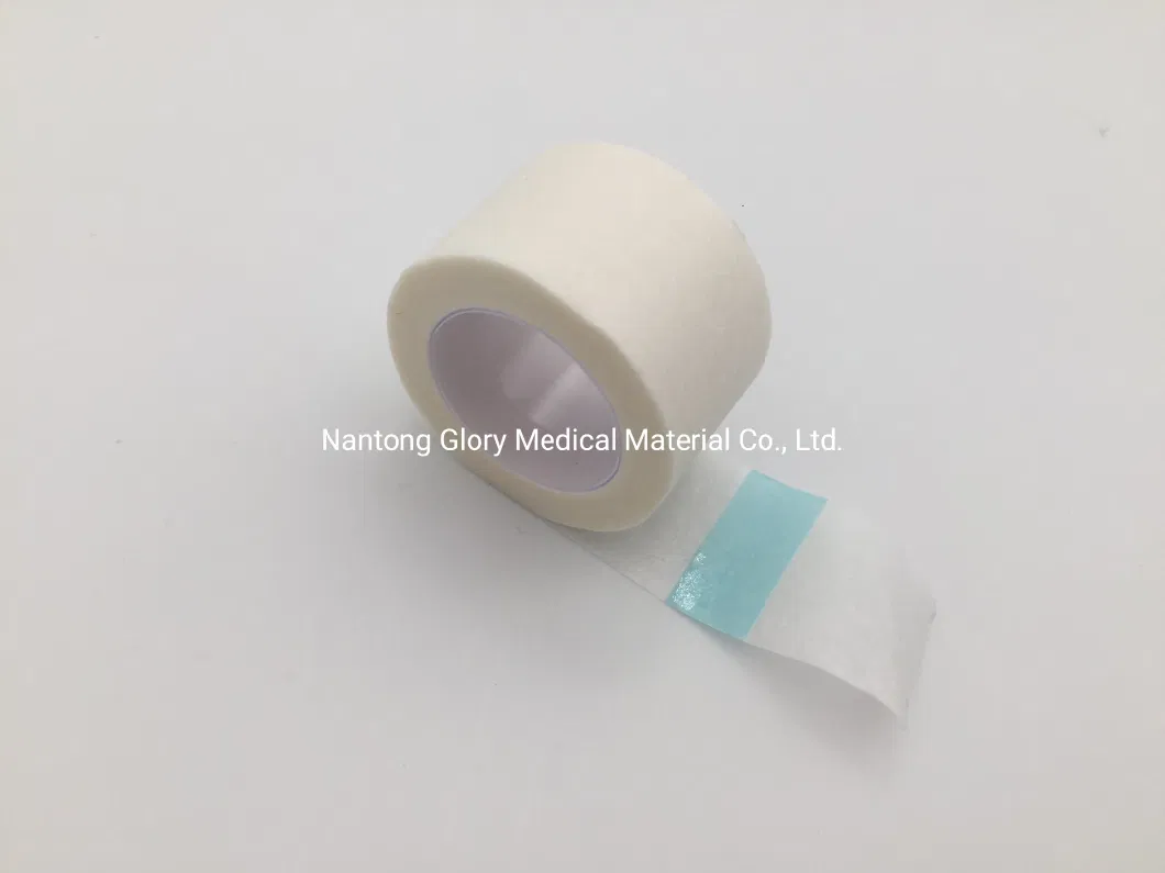 Micropore Adhesive Non-Woven Surgical Paper Tape with Plastic Spool Cover