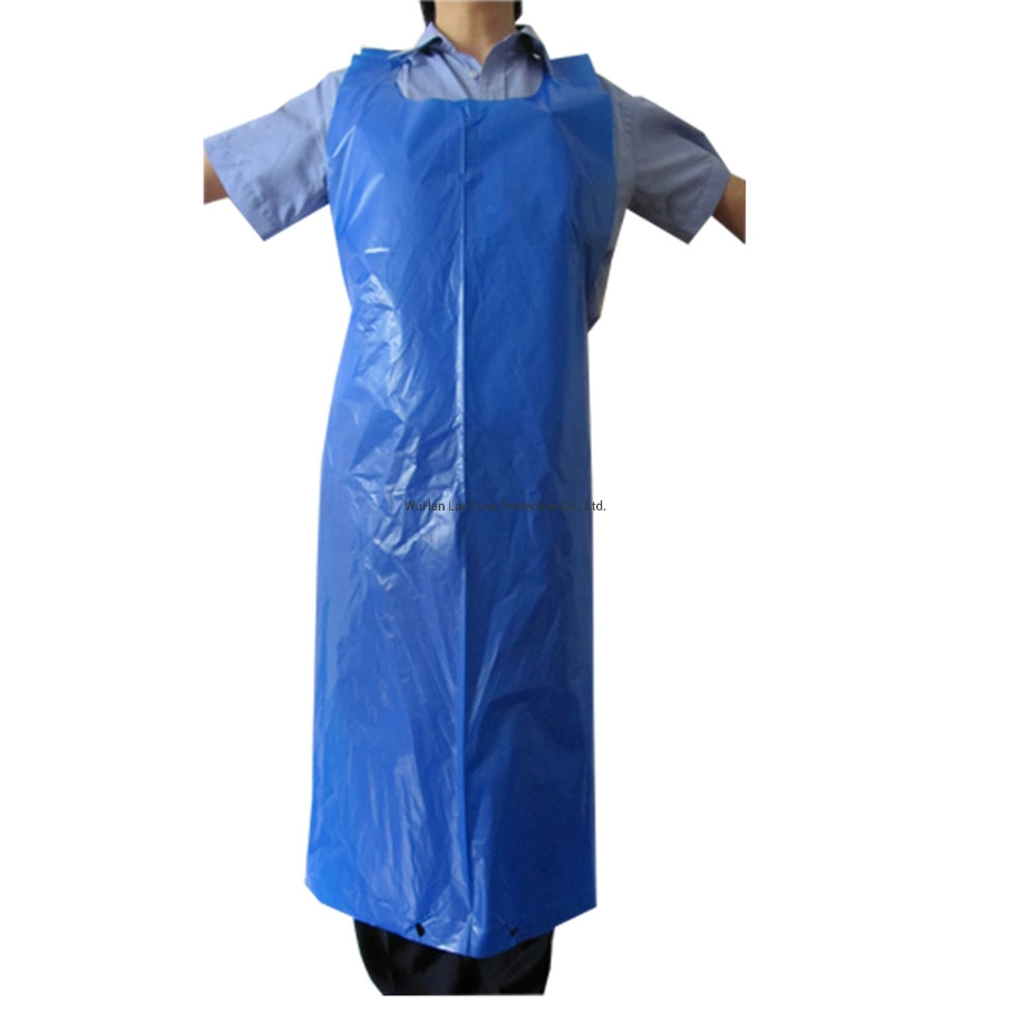 Colorful Waterproof Plastic Disposable Kitchen PE Apron