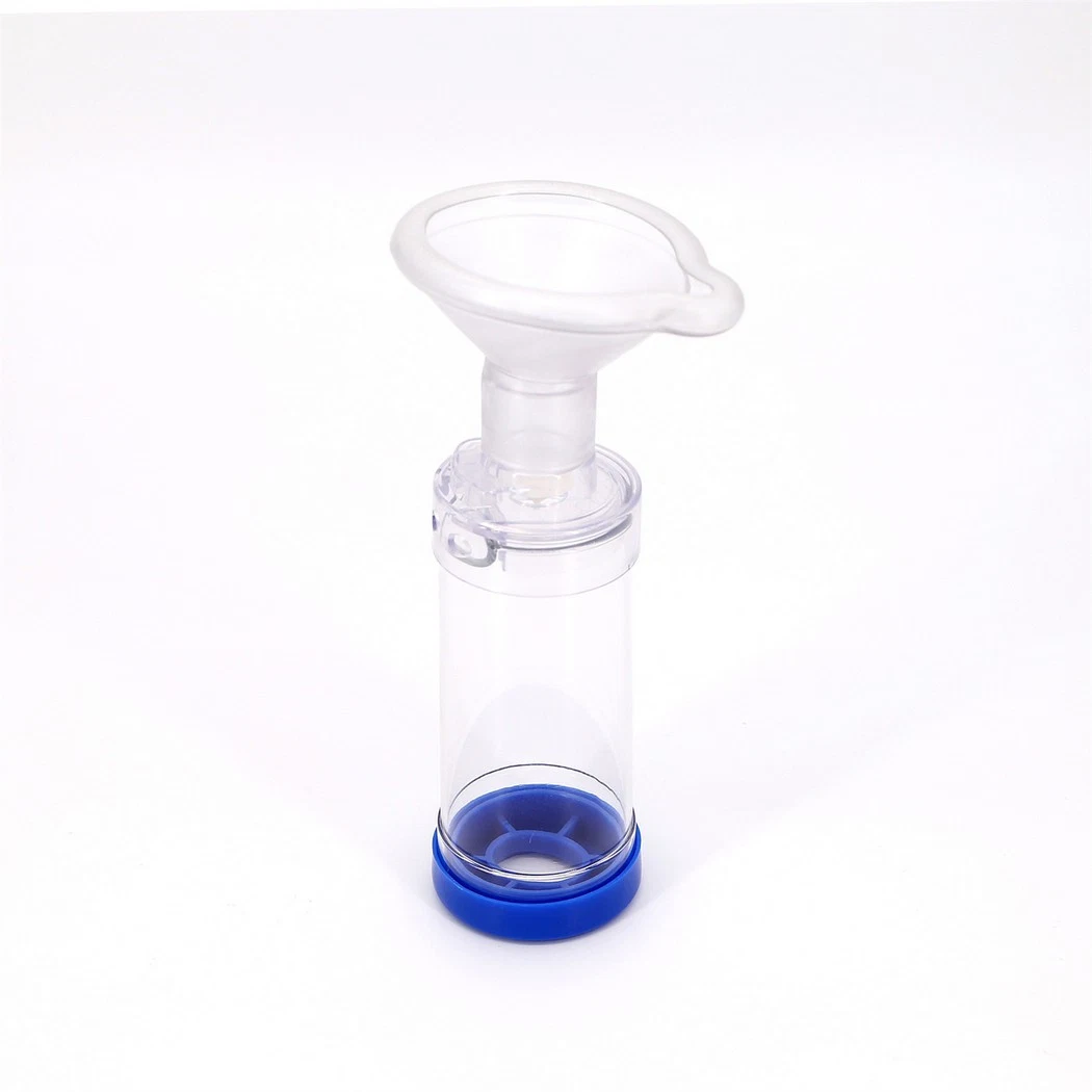 Medmount Medical Soft 175ml Silicone/PVC Mask Anti-Static Plastic Aerosol Chamber Inhaler Spacer for Infant/Pediatric/Adult