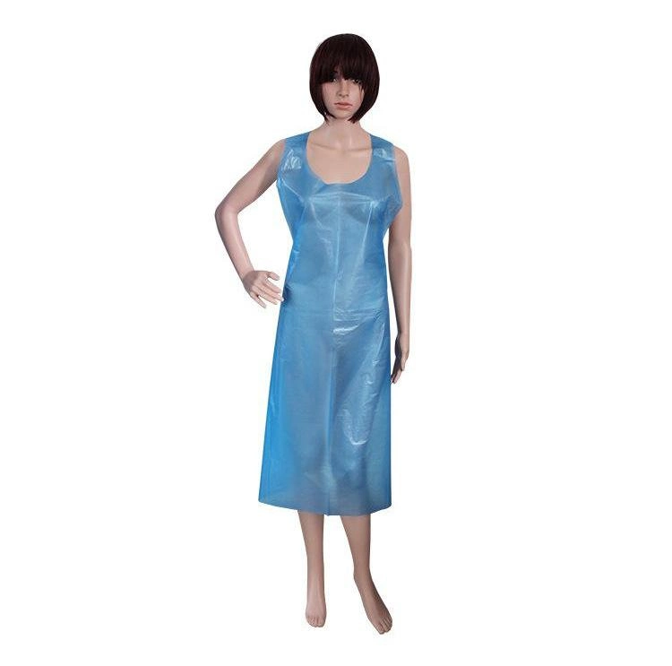 Disposable Plastic HDPE LDPE Home Cleaning Apron for Home Kitchen