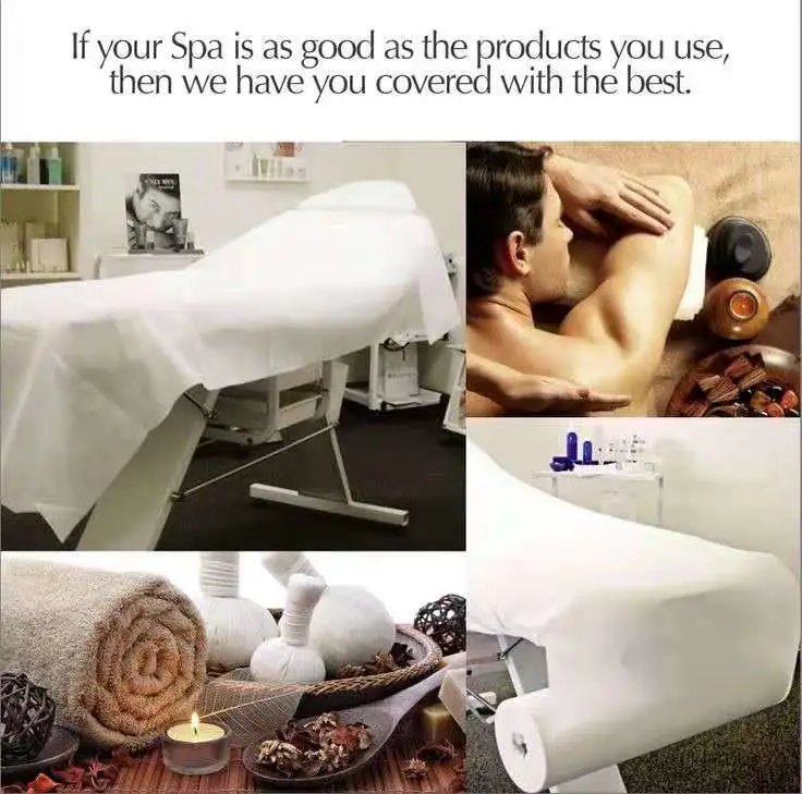 Disposable PP Nonwoven Waterproof Clean and Safe SPA Essentials Pillow Case Cover