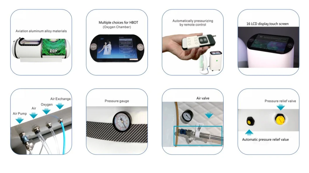 Alarm Function Mini Hyperbaric Oxygen Chamber