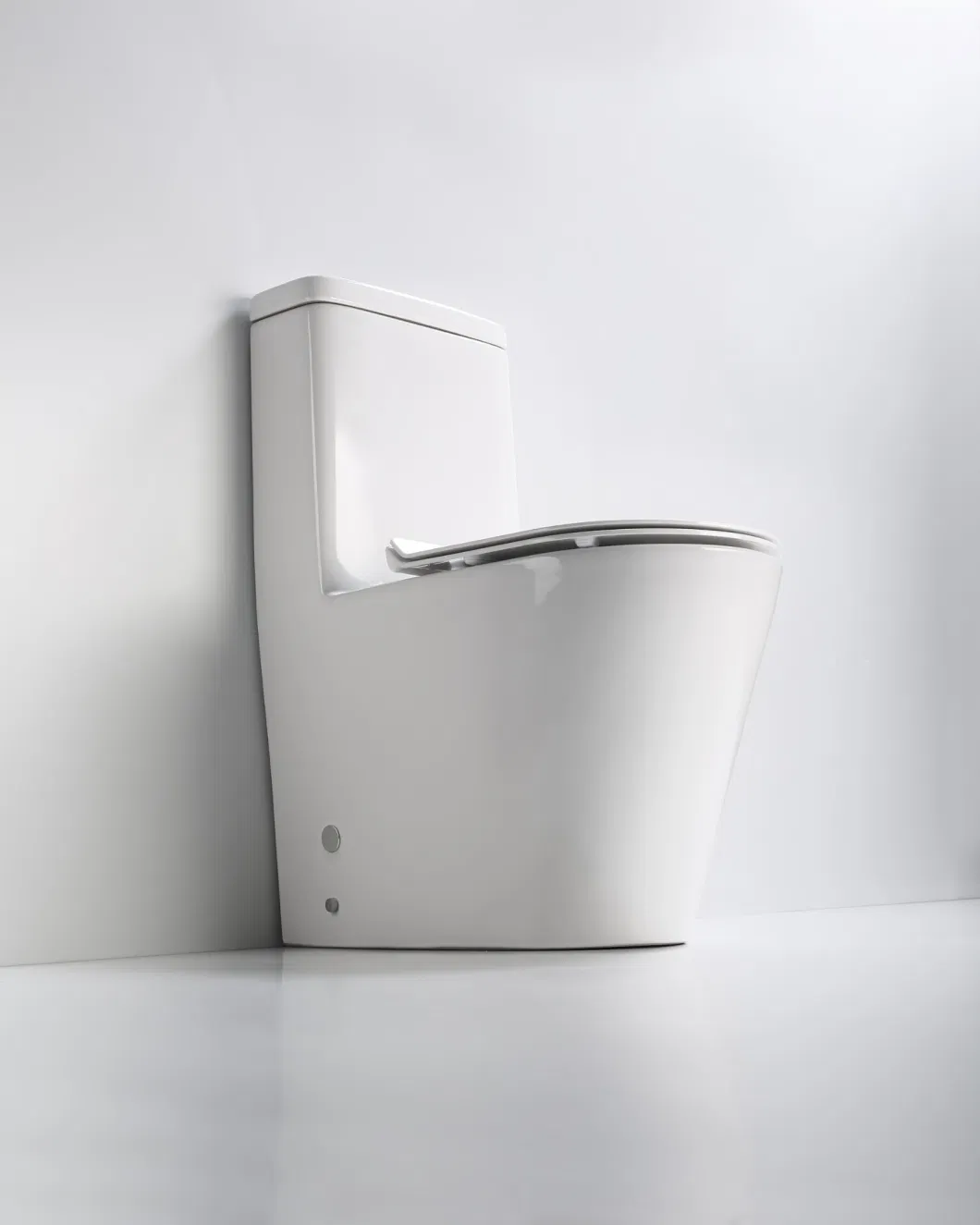 Bathroom Sanitary Wares Chinese Wc One Piece Toilet High Level Water Closet Easy Clean