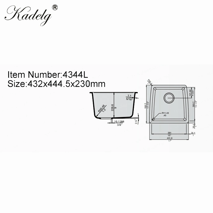 Trends 2021 Popular Quartz Composite 1 Bowl Kitchen Sink