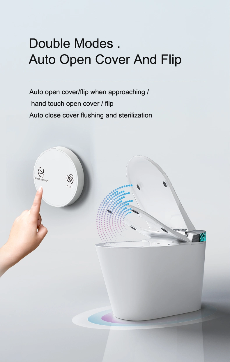 European Style Wc Smart Intelligent Toilet with Remote Control