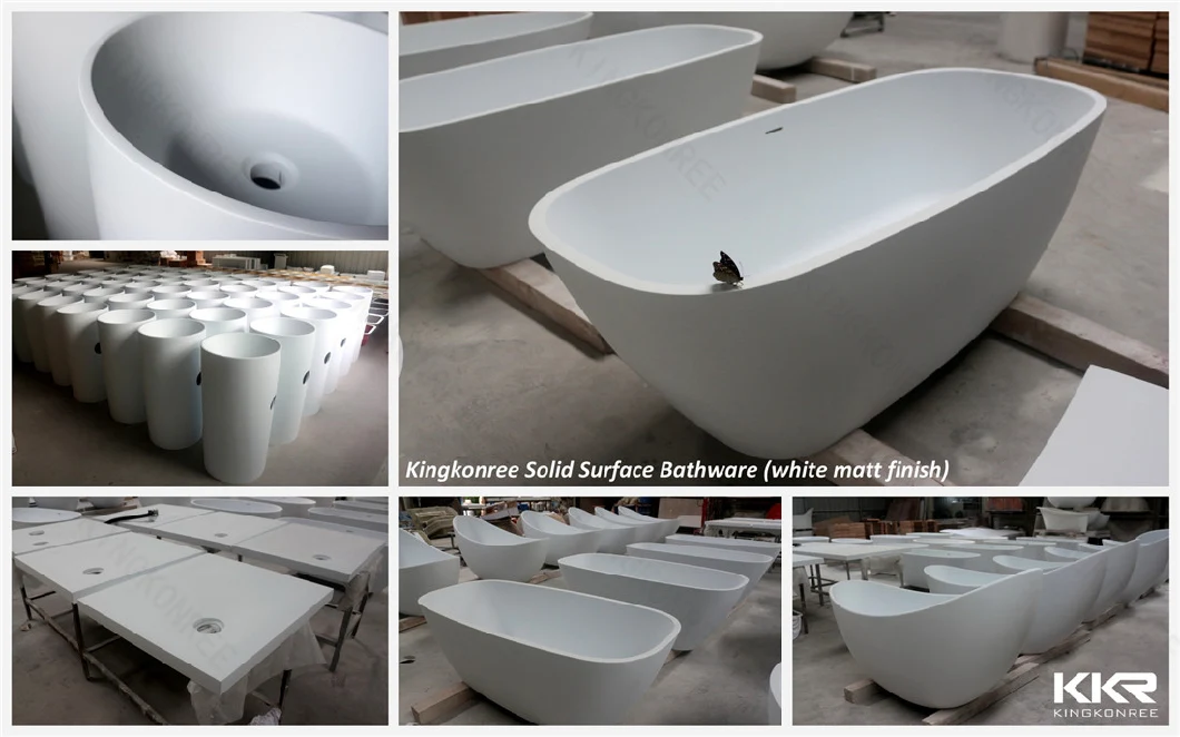 Modern Square Bath Tub Freestanding Bath for Hotel Project