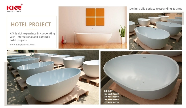 Sanitary Acrylic Solid Surface Bath Tub