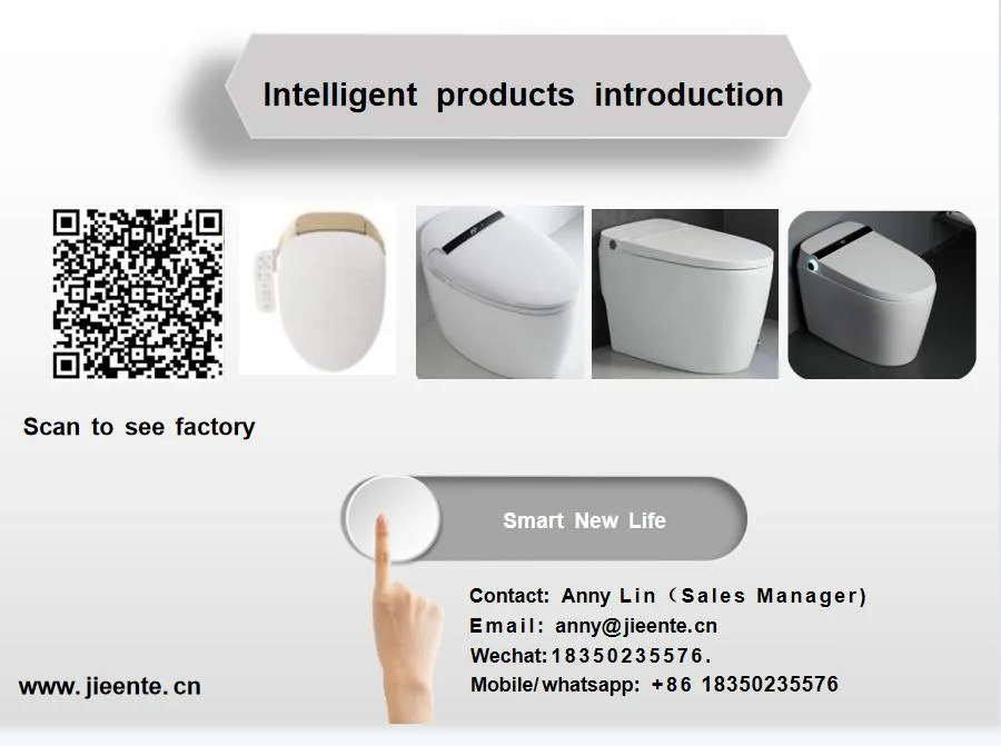 Without Control panel Plastic Intelligent Toilet Seat