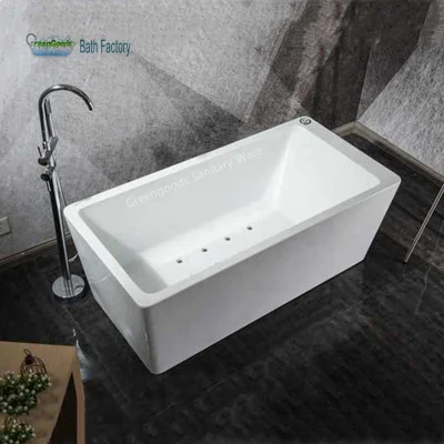  CE Foshan High Qualiti Sanitary SPA Bañera de pie libre Bañera de hidromasaje