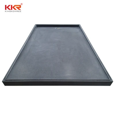  Wholesales Corain Superficie sólida Sanitarios plato de ducha de piedra artificial