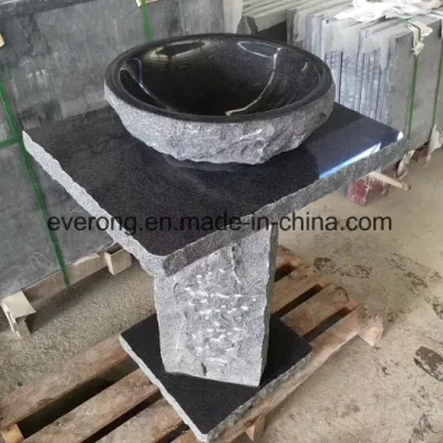  De mármol o granito natural/Onyx de cuarzo y caliza//cuencos de pedestal de piedra de basalto/ Lavar lavabo para baño, cocina