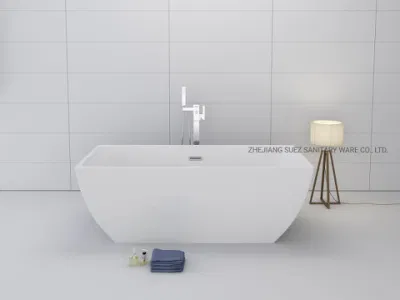  Independiente Bañera acrílica independiente para baño bañera de inmersión Sanitarios