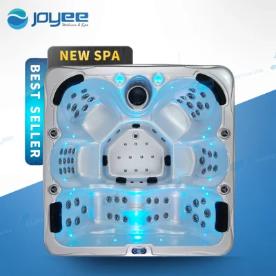 Joyee 6 personas bañera de hidromasaje Acrílico Jets SPA piscina Bañera de hidromasaje
