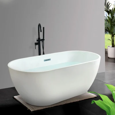  160cm moderno remojo Bañera Ducha acrílico acrílico bañera independiente