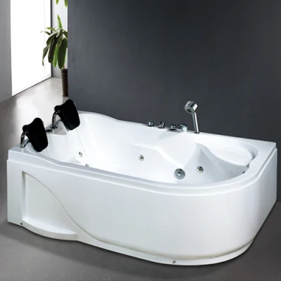 Foshan Hanse Hot Sale Jet Hydro Massage System SPA Whirlpool Bañera con almohada