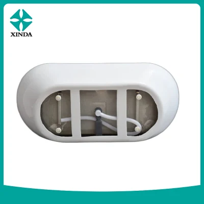Oval moderno hidromasaje plástico acrílico autoestable bañera con latón Cupc spa masaje de drenaje de la bañera de hidromasaje bañera Bañera Ducha de lujo
