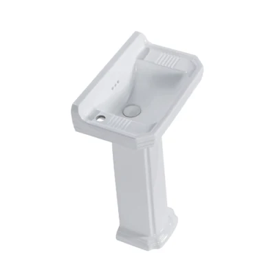  Venta caliente Diseño moderno Sanitario Ware Baño Blanco Porcelana compacta Tocador guardarropa hecho a mano Cerámica Lavatorio independiente Lavadero Lavadero Lavadero Lavadero Lavadero Muebles