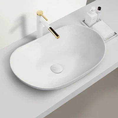 Mayorista de la fábrica Sanitarios baño LAVABO lavabo de cerámica de la vanidad de la cuenca del Gabinete buque fregadero Lavabos lavabos baño