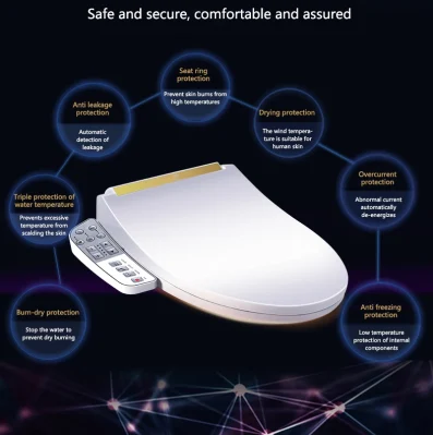 El cuarto de baño Smart Electric bidé inodoro cubrir