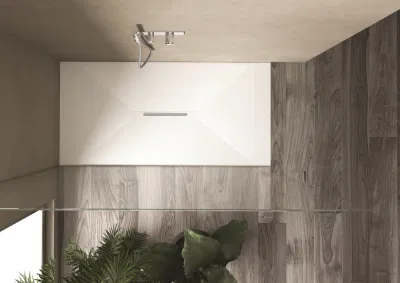  El cuarto de baño ducha de alta calidad antideslizante Bandeja de piso de piedra artificial de la bandeja de la base de ducha