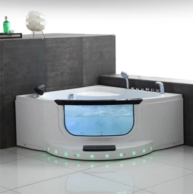  Cristal de bañera de hidromasaje Jacuzzi Jacuzzi hidromasaje ducha con el paso (Q425)