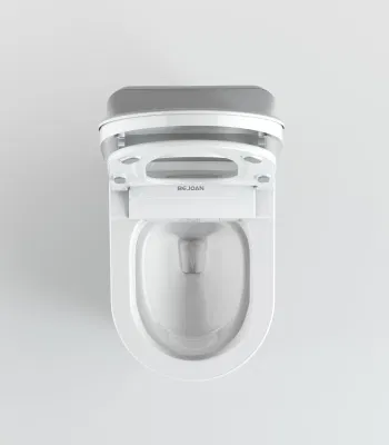 Baño de Porcelana inteligente Cuarto de baño de cuenco de cerámica automática Pieza Siphon inodoro