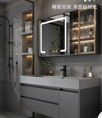 Tabla de mármol, cuarto de baño moderno lavabo lavabo simple combinación de Armario de baño