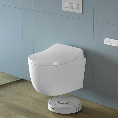  Baño de artículos sanitarios electrónicos pared inteligente Hung Smart WC con Bidé