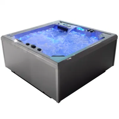 Venta caliente al aire libre cubierta rectangular chorros direccional Swim Spa Piscina bañera spa Jacuzzi bañera