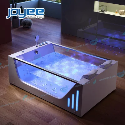  Joyee grande cuarto de baño de inmersión independiente bañera ducha de hidromasaje SPA Jacuzzi Indoor