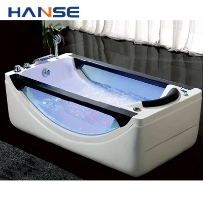 Piscina de hidromasaje interior moderna Bañera hidromasaje Ducha de hidromasaje con Chorros con parte de baño para adultos