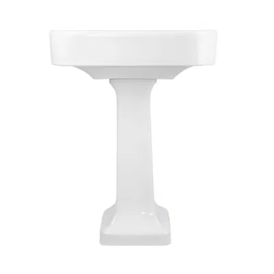  La certificación de la UPC el cuarto de baño sanitarios blancos de estilo vintage porcelana de cerámicas de desbordamiento de estilo victoriano clásico diseño de muebles de pedestal independiente