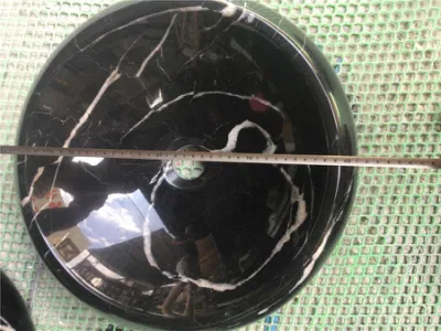  Negro Nero Marquina mármol Pica para Baño o Cocina