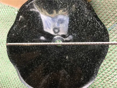 Negro Nero Marquina mármol Pica para Baño o Cocina