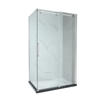  Qian Yan Ducha paredes puertas China lujoso Sliding ducha habitación Fabricación ODM Custom Bisagra estilo Luxury SS material Ducha de mármol