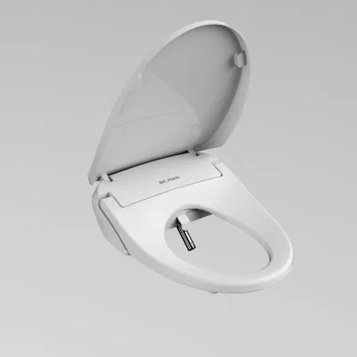 Asiento blanco con bidet calefactado con pulverizador ajustable para los sanitarios existentes Con mando a distancia