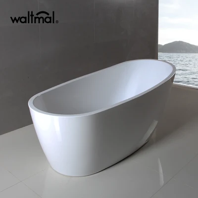  Diseño simple acrílico baratos bañera bañera modernas bañeras de hidromasaje independientes