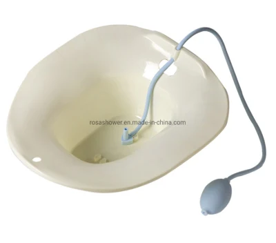 Baño de asiento para las hemorroides - Baño de asiento de inodoro - después del parto, el tratamiento de cuidado, Yoni Asiento de vapor para la Mujer, el perineo alivio, Asiento amplio, profundo Bowl