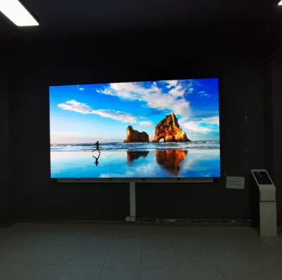  Armario de servicio frontal impermeable P1.56 Gob Indoor LED pantalla LED HD TV / Video Wall