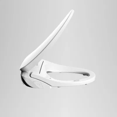 Asiento blanco con bidet calefactado con pulverizador ajustable para los sanitarios existentes Con mando a distancia
