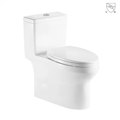  Cupc Inodoro American Standard Baño Cerámico Inodoro de una Pieza Inodoro alargado con Asiento de Inodoro de Cierre Suave