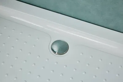 Acrílico Blanco Rectangular ambiental profunda Slim baño plano base/bandeja/Pan