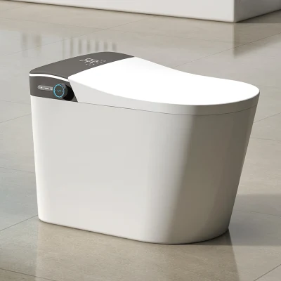 Auto sensor Flush Open Electric Baño una pieza Smart WC Inodoro automático inteligente