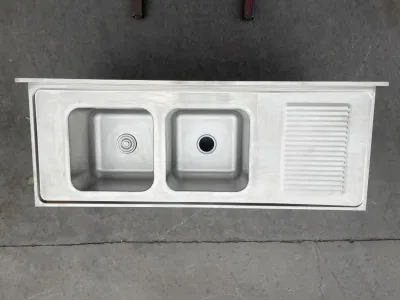 Restaurante Comercial Hotel Acero inoxidable Cocina Pica Lavadero con Cuenco y Workbench